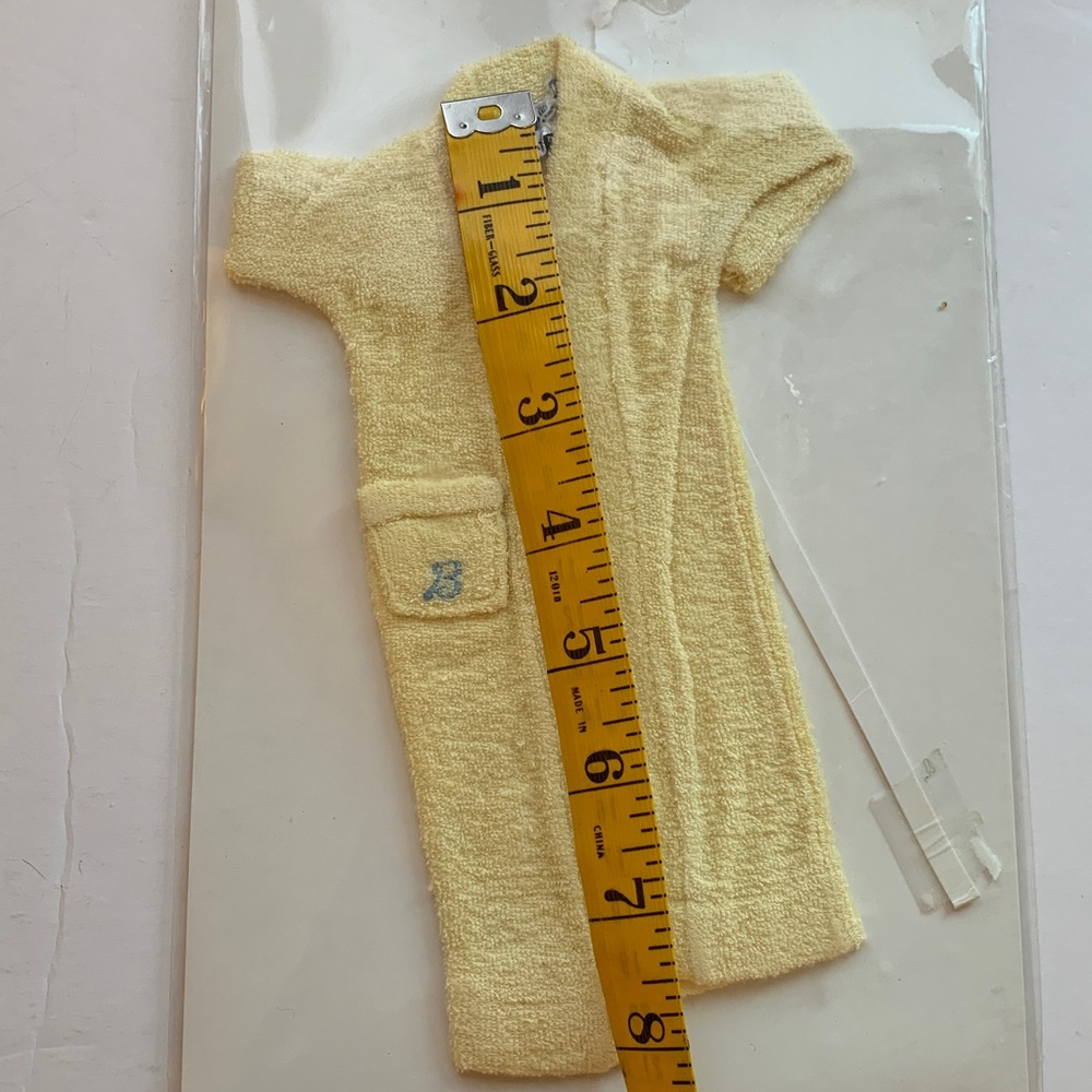 Barbie Yellow Robe for Barbie Dolls or Barbie type doll~ Collectible